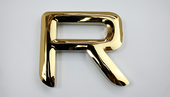 新型的鍍膜工藝制作廣告字